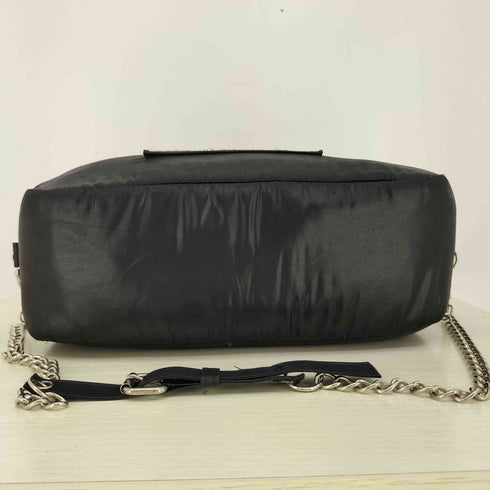 トリココムデギャルソン tricot COMME des GARCONS 2WAY チェーンショルダー ナイロン パフ ショルダーバッグ レディース